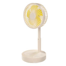 Three Color Optional 3 Speed Settings Portable USB Rechargeable Handhold Cooling Desktop Mini Fan